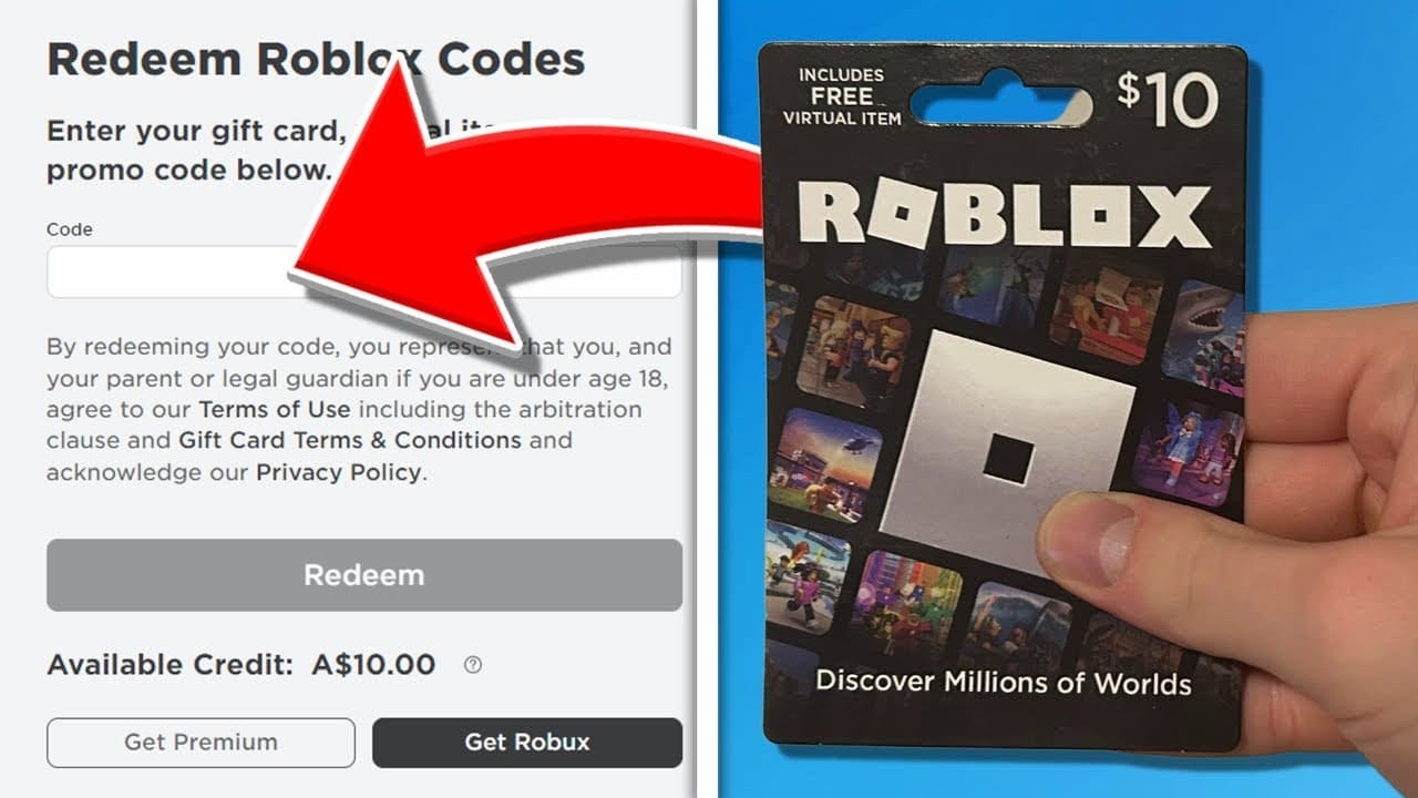 How Do I Use A Roblox Gift Card To Get Robux