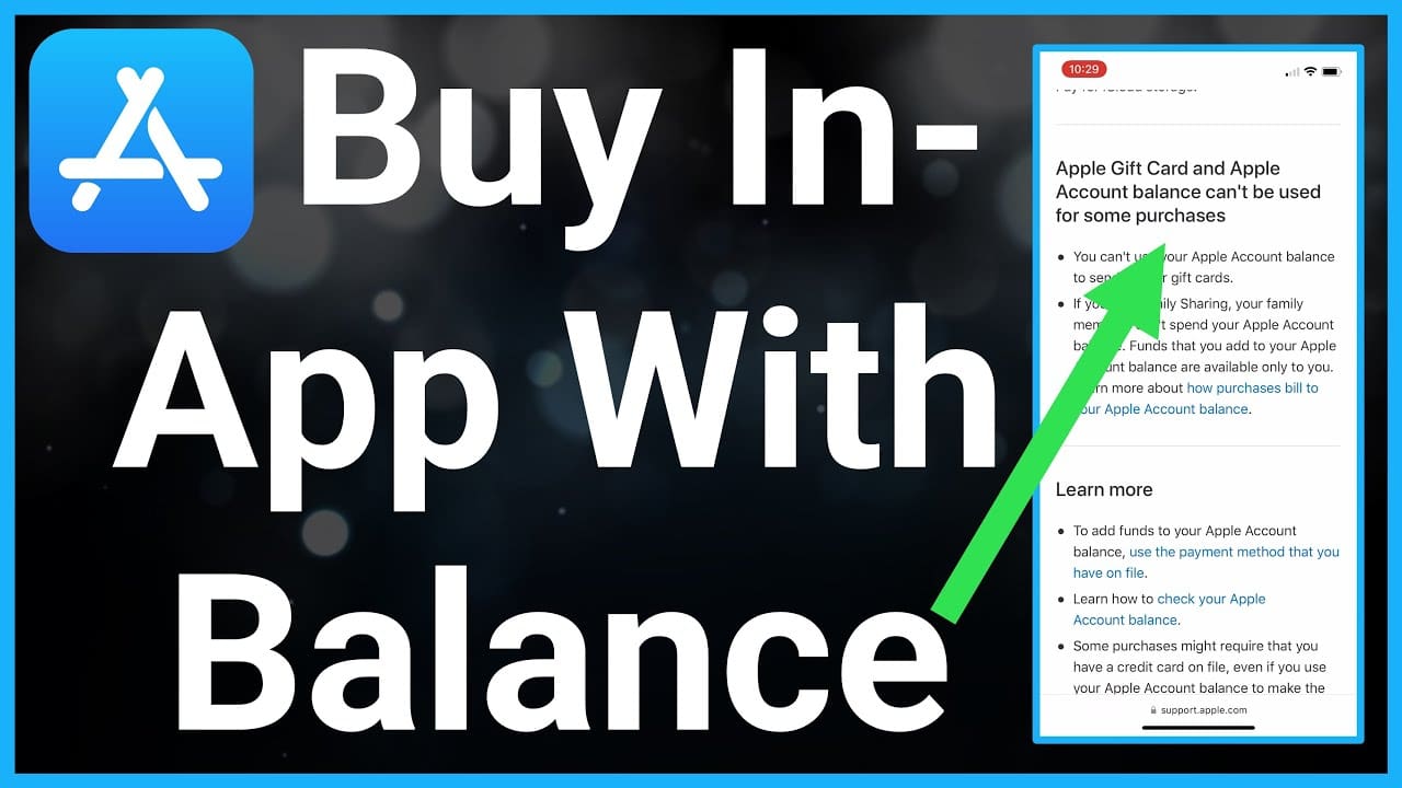 How Do I Use Apple Cash For In App Purchases