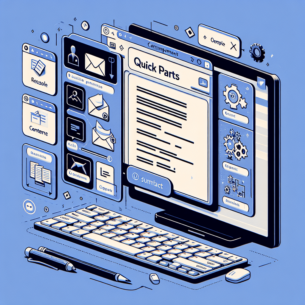 How Do I Use Quick Parts In Outlook