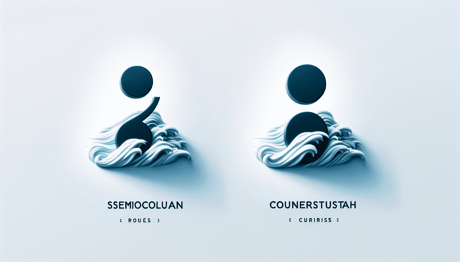 What Is The Difference Between A Semicolon And A Double Dash?